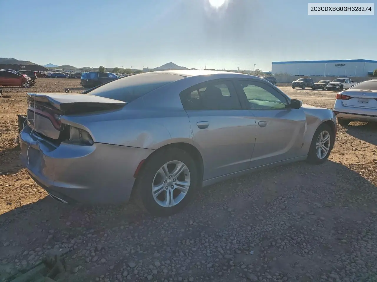 2C3CDXBG0GH328274 2016 Dodge Charger Se
