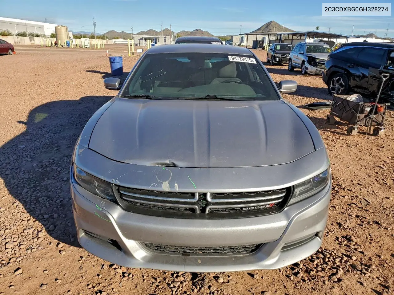 2C3CDXBG0GH328274 2016 Dodge Charger Se