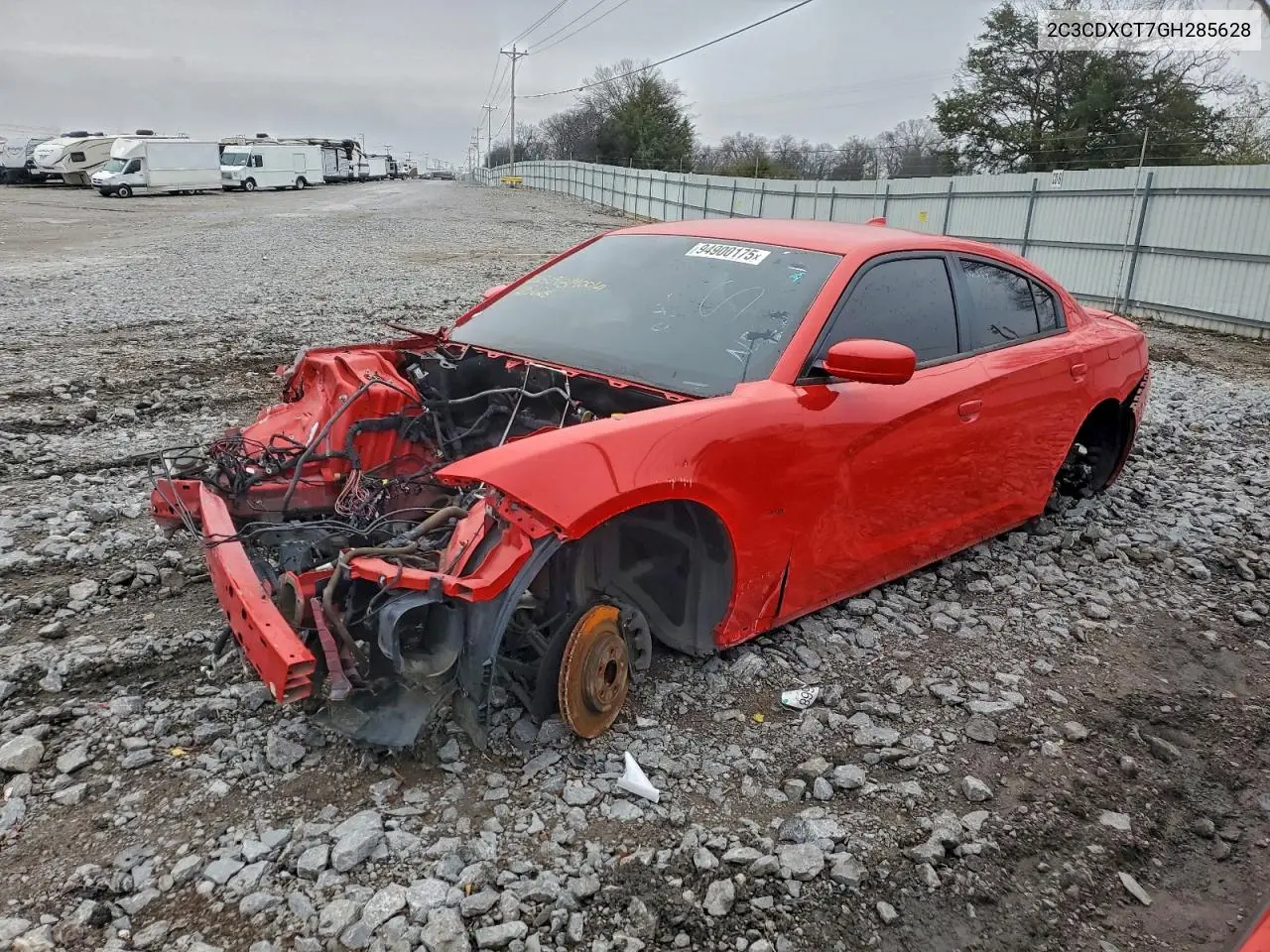2C3CDXCT7GH285628 2016 Dodge Charger R/T