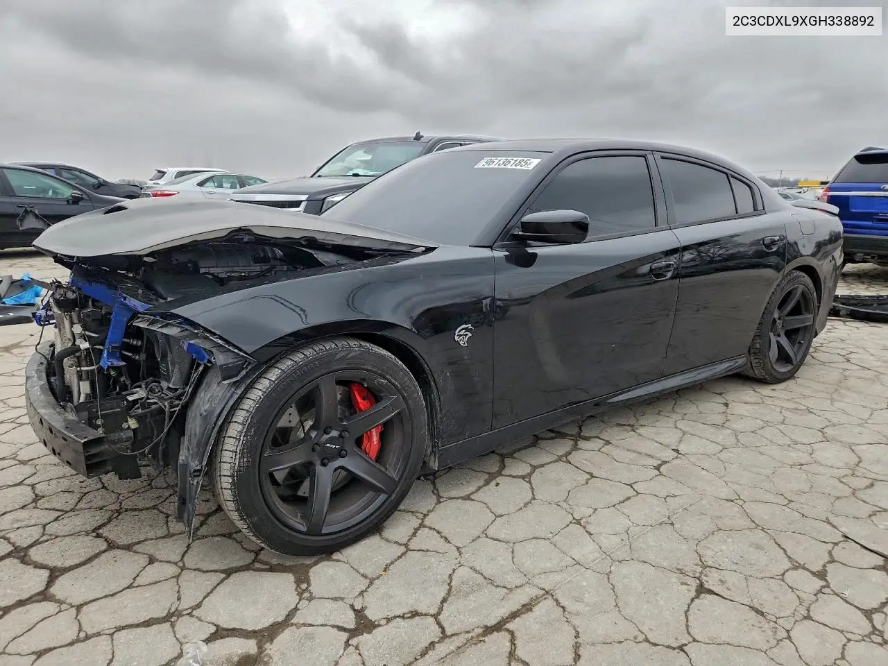 2C3CDXL9XGH338892 2016 Dodge Charger Srt Hellcat
