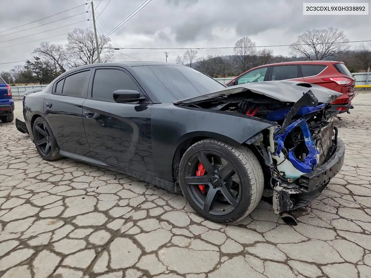 2C3CDXL9XGH338892 2016 Dodge Charger Srt Hellcat