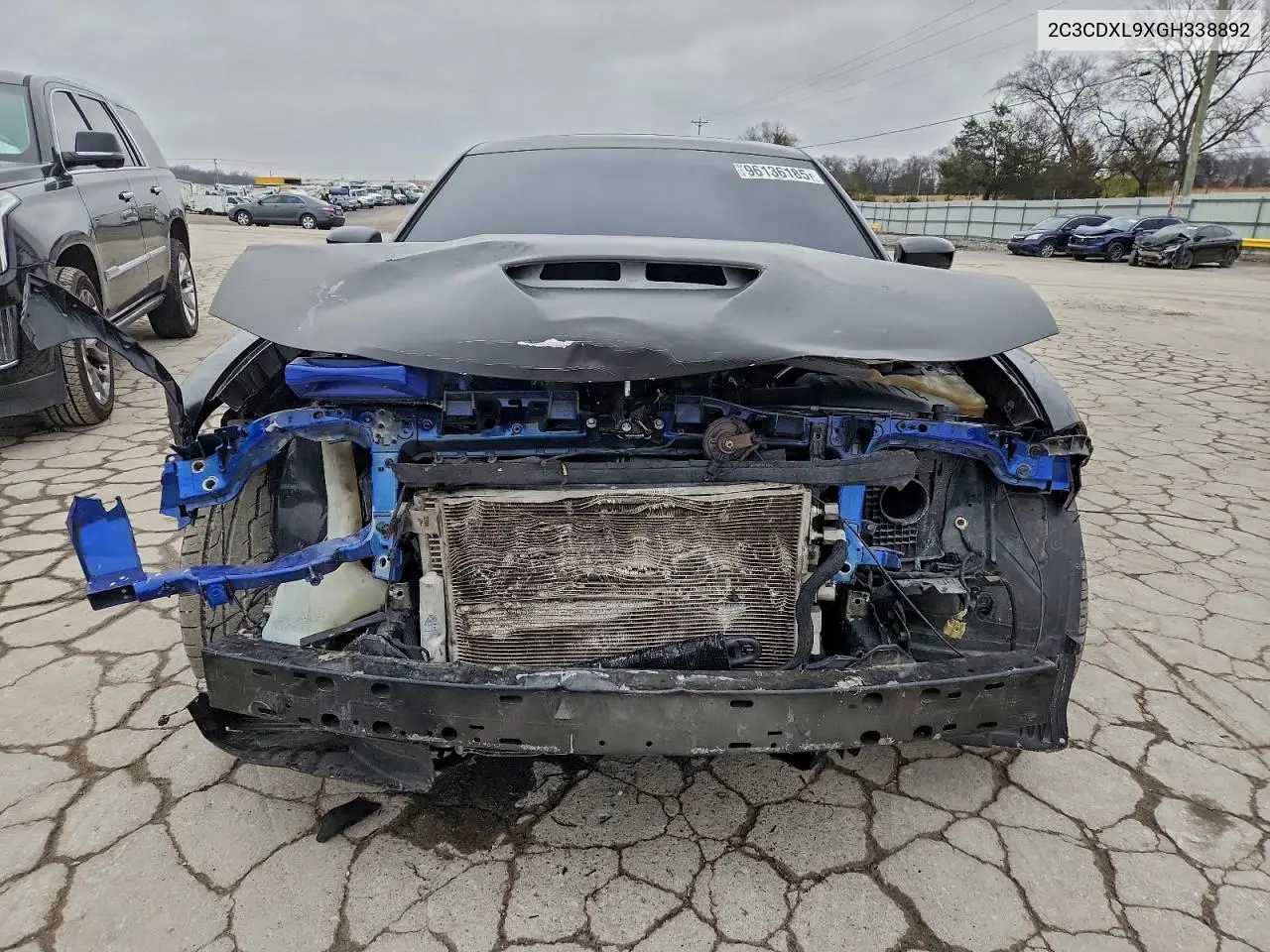 2C3CDXL9XGH338892 2016 Dodge Charger Srt Hellcat