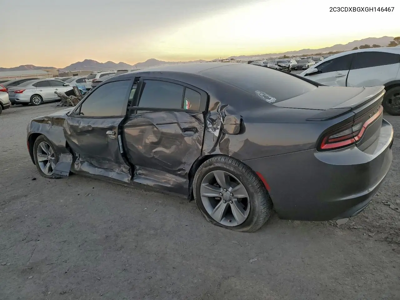 2C3CDXBGXGH146467 2016 Dodge Charger Se