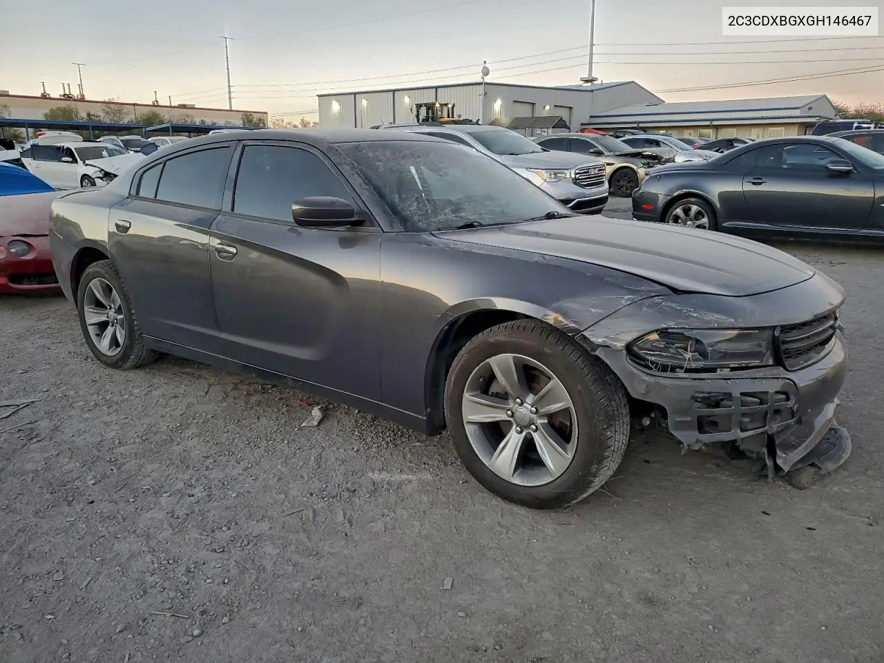2C3CDXBGXGH146467 2016 Dodge Charger Se