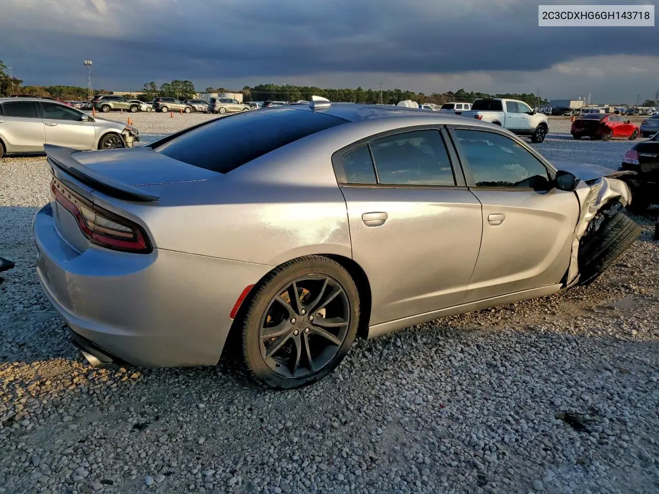 2C3CDXHG6GH143718 2016 Dodge Charger Sxt