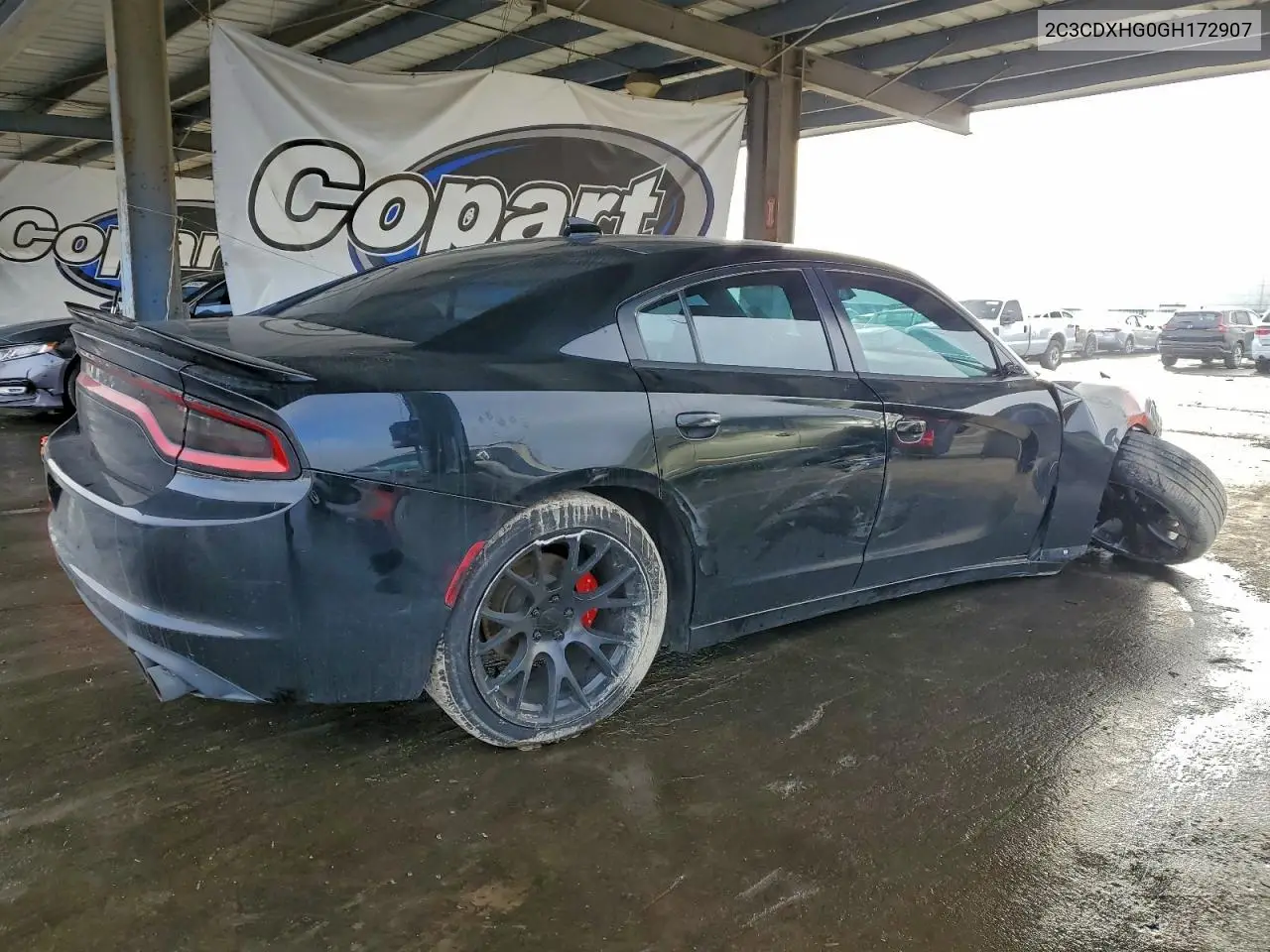 2C3CDXHG0GH172907 2016 Dodge Charger Sxt