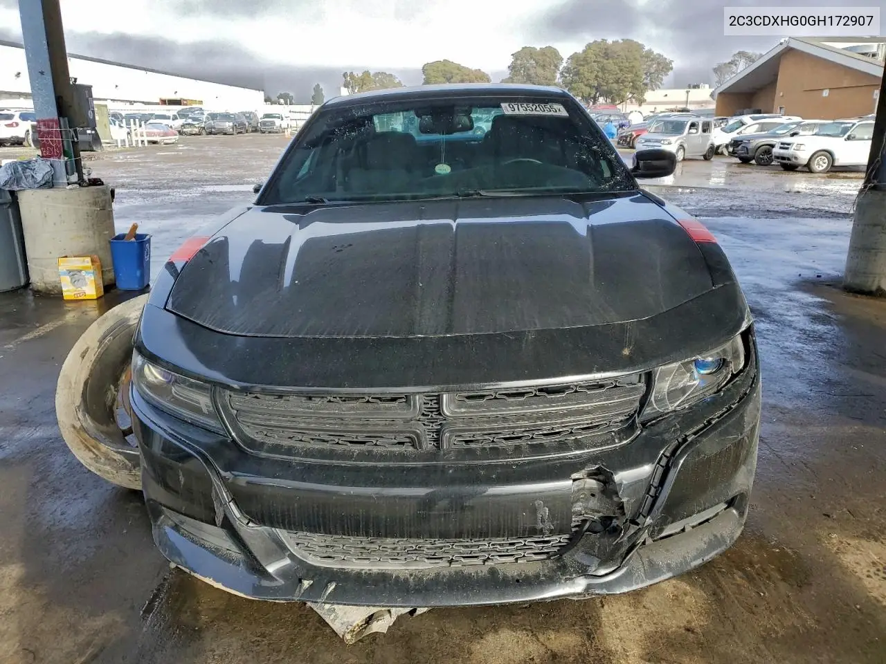 2C3CDXHG0GH172907 2016 Dodge Charger Sxt
