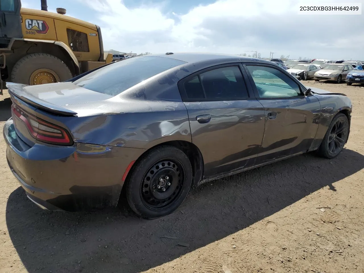 2017 Dodge Charger Se VIN: 2C3CDXBG3HH642499 Lot: 50027214