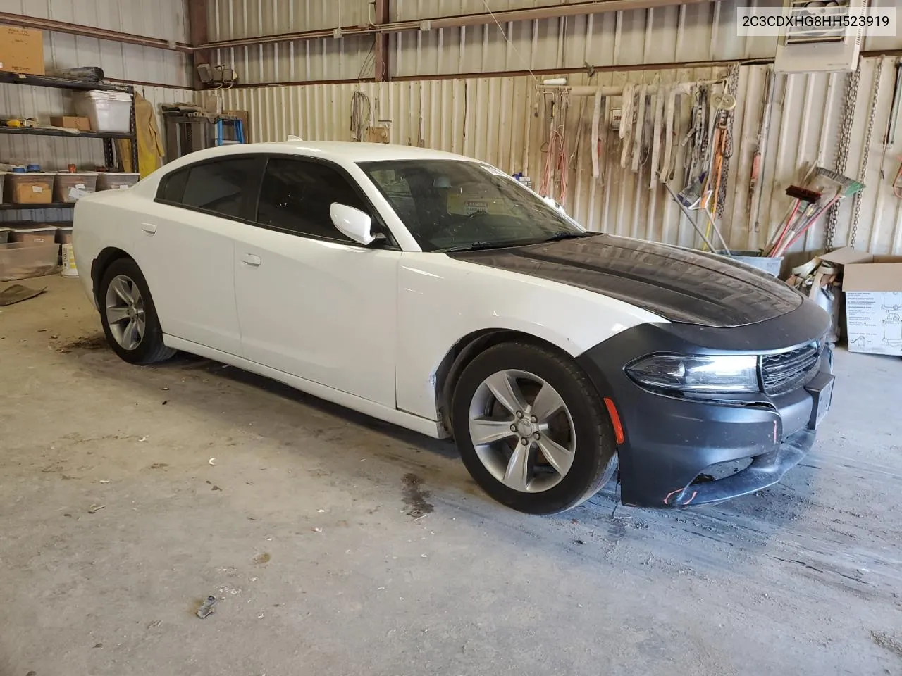 2C3CDXHG8HH523919 2017 Dodge Charger Sxt