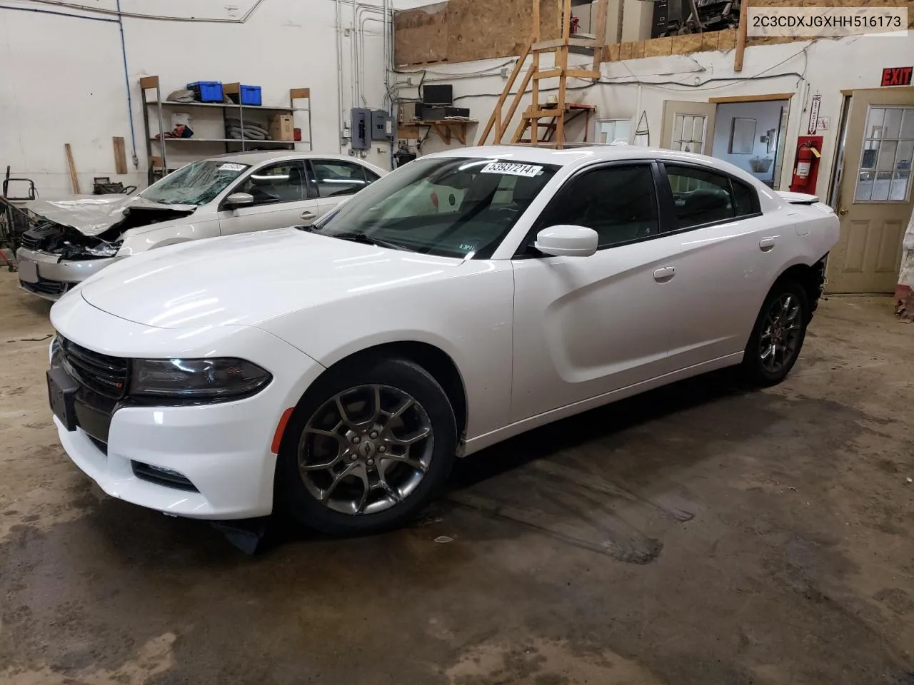 2C3CDXJGXHH516173 2017 Dodge Charger Sxt