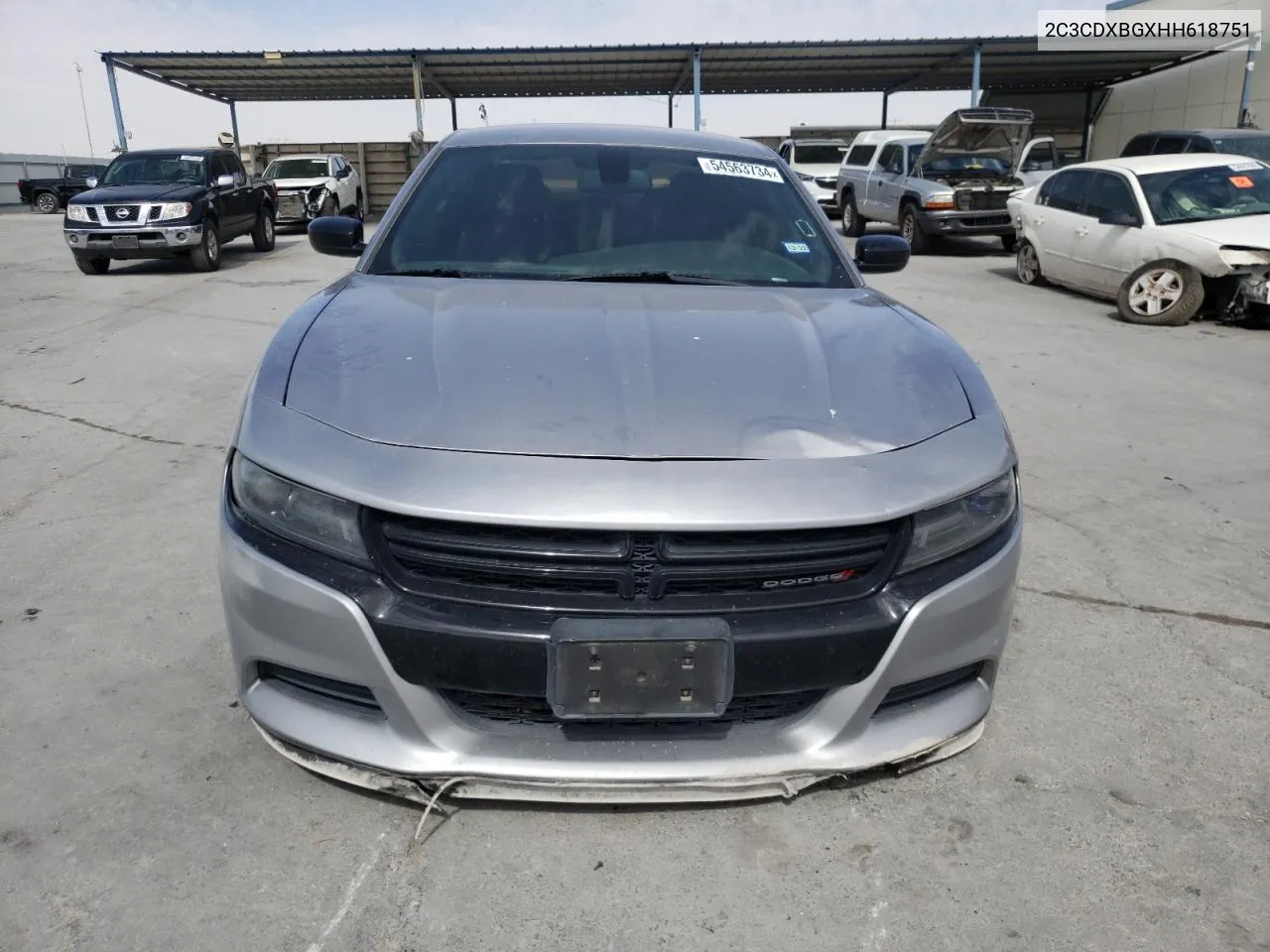 2C3CDXBGXHH618751 2017 Dodge Charger Se