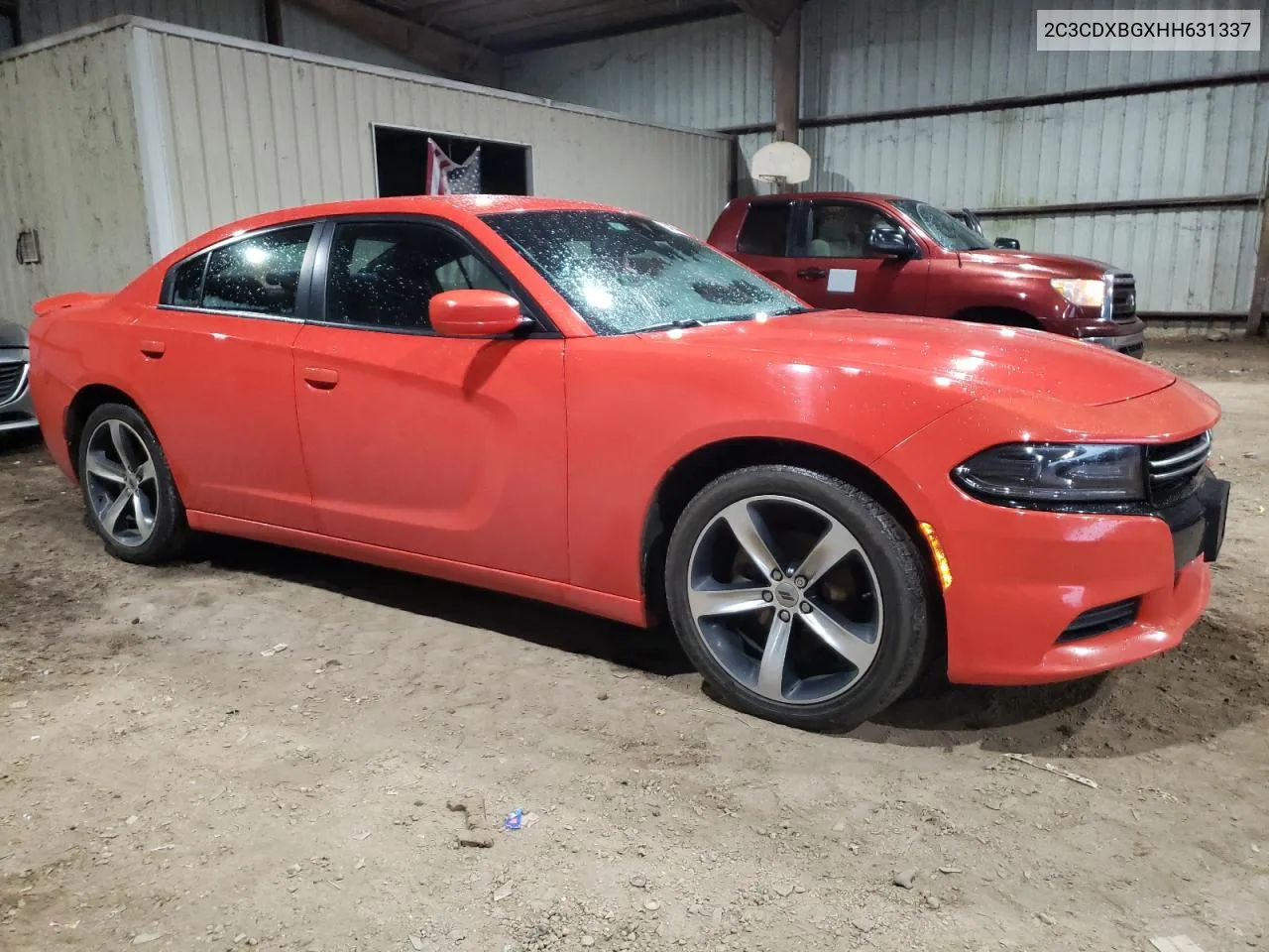 2017 Dodge Charger Se VIN: 2C3CDXBGXHH631337 Lot: 54604604