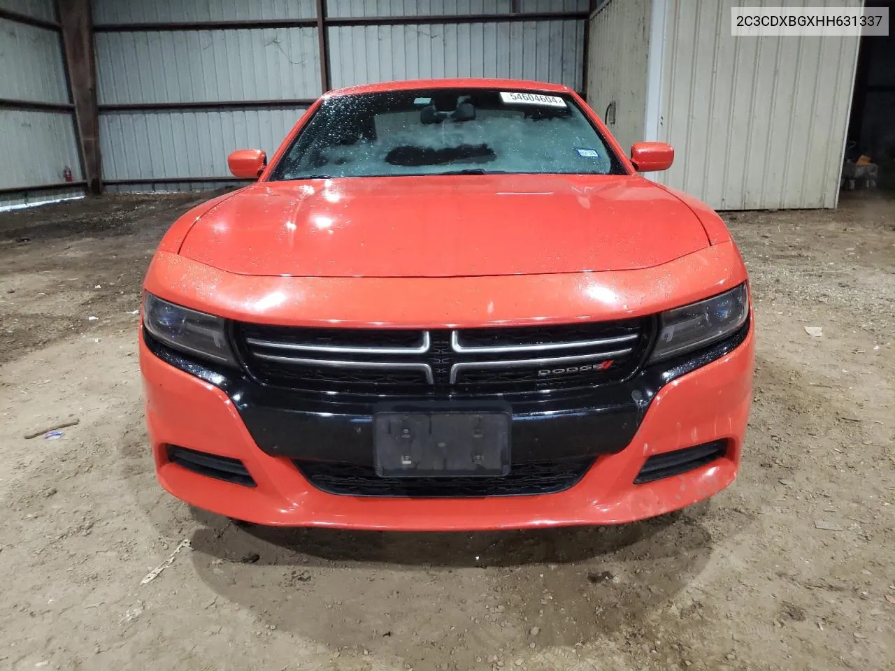 2C3CDXBGXHH631337 2017 Dodge Charger Se