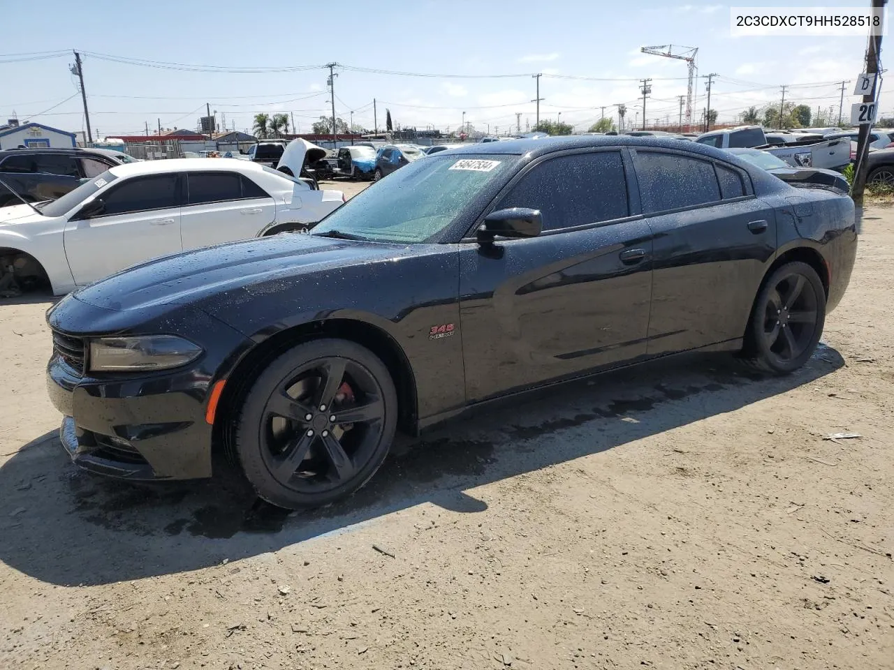 2017 Dodge Charger R/T VIN: 2C3CDXCT9HH528518 Lot: 54647534