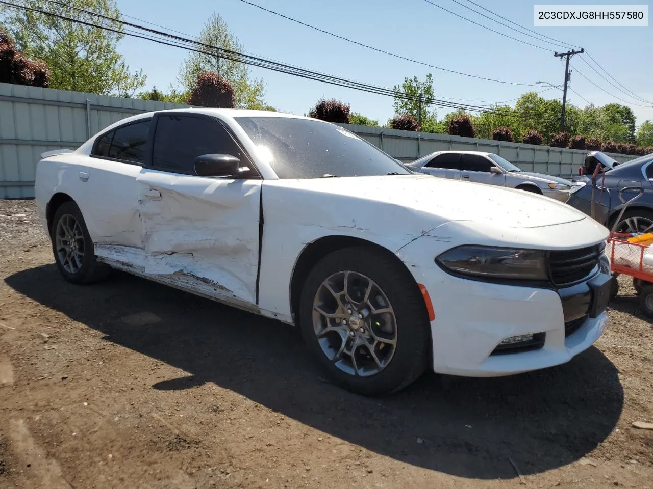 2C3CDXJG8HH557580 2017 Dodge Charger Sxt