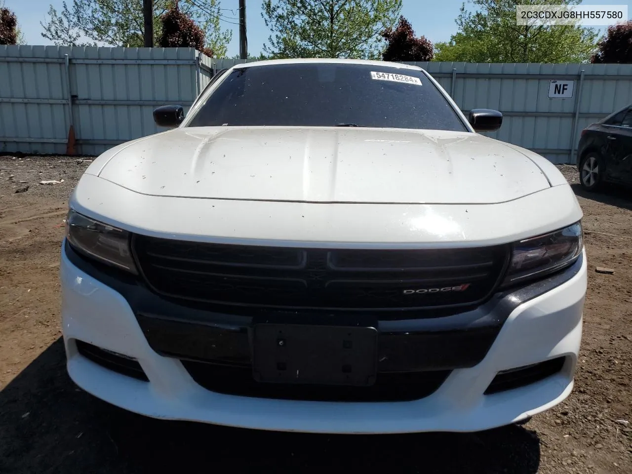 2C3CDXJG8HH557580 2017 Dodge Charger Sxt