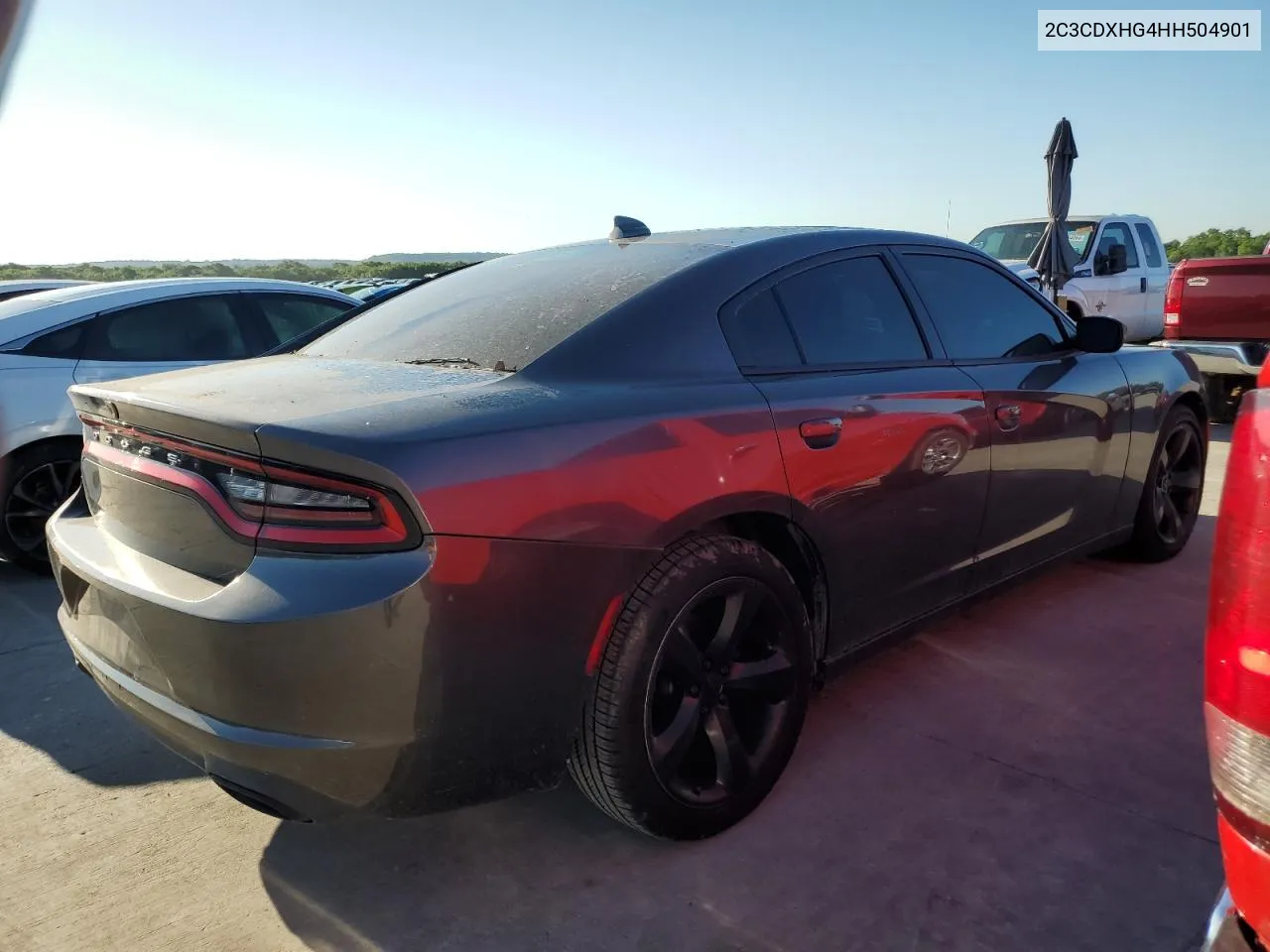 2C3CDXHG4HH504901 2017 Dodge Charger Sxt