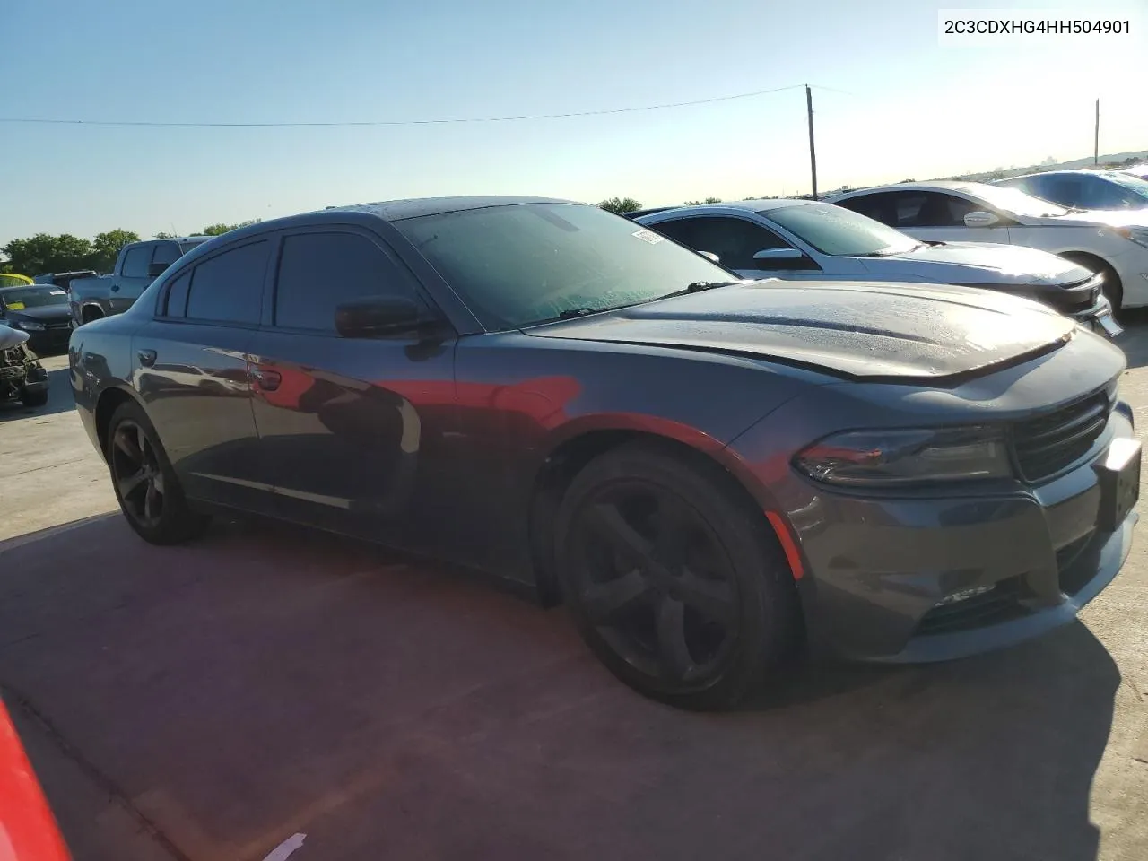 2017 Dodge Charger Sxt VIN: 2C3CDXHG4HH504901 Lot: 54770784