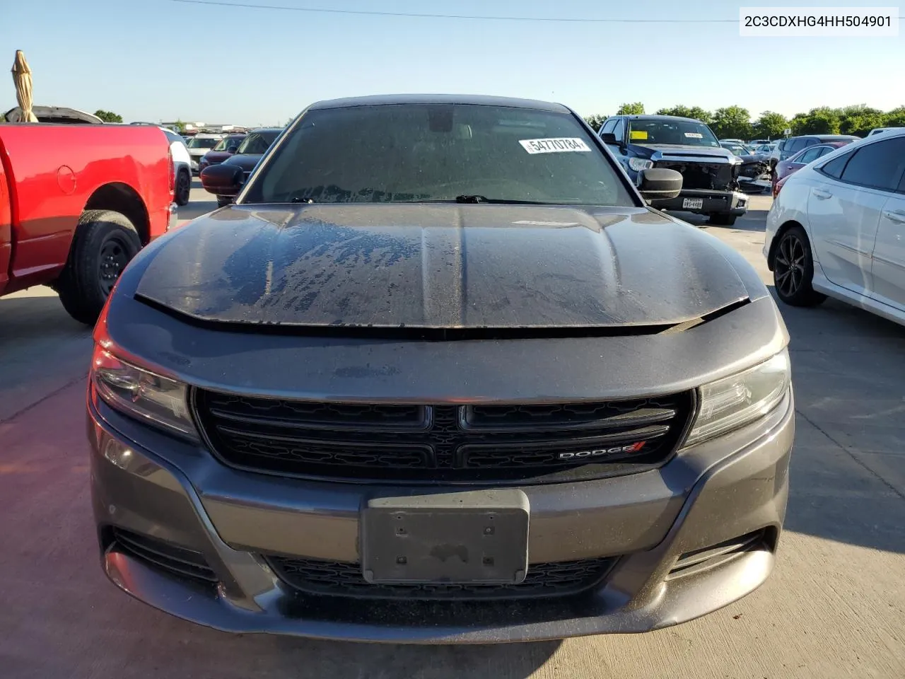 2017 Dodge Charger Sxt VIN: 2C3CDXHG4HH504901 Lot: 54770784