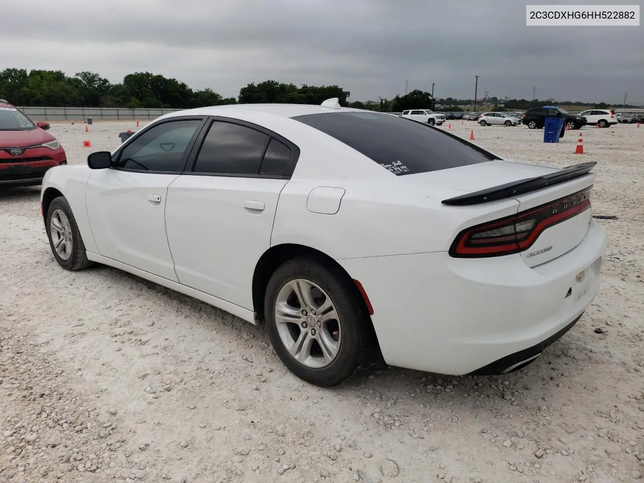 2C3CDXHG6HH522882 2017 Dodge Charger Sxt