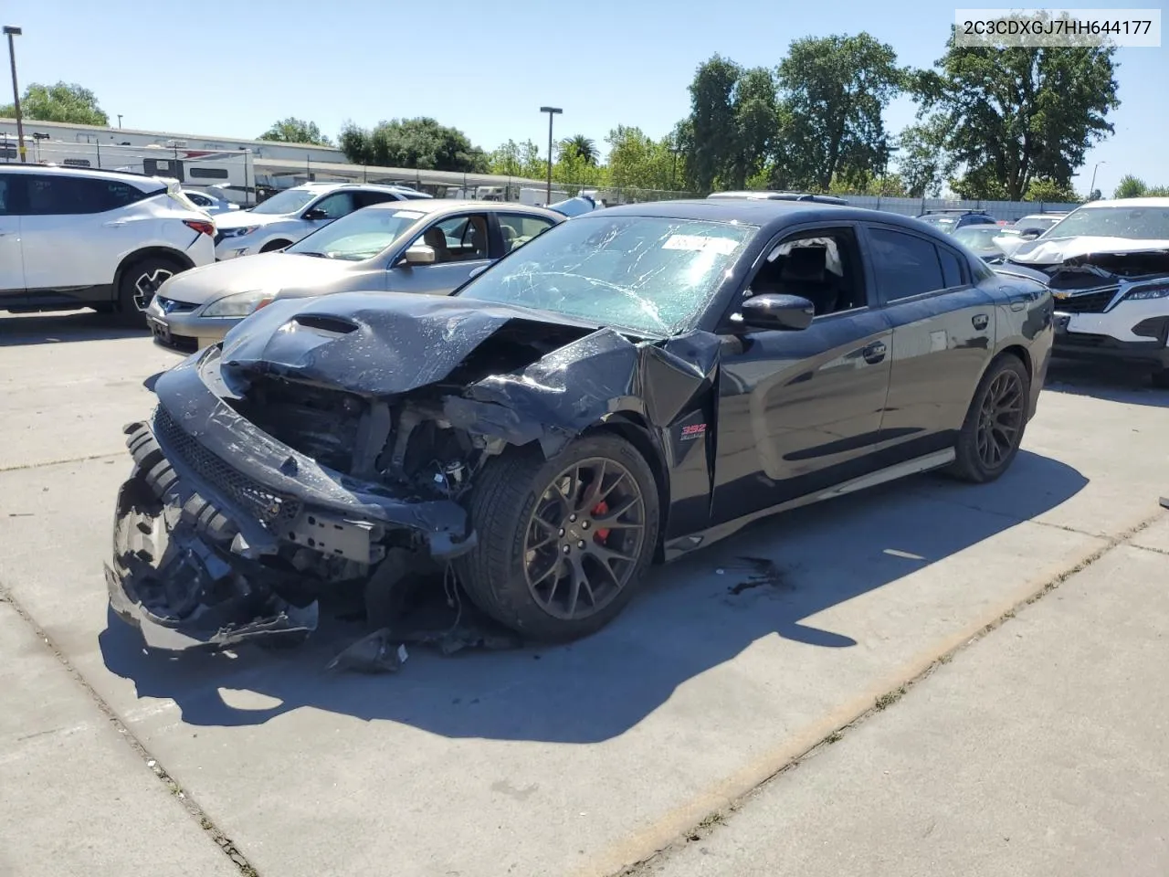 2017 Dodge Charger R/T 392 VIN: 2C3CDXGJ7HH644177 Lot: 55010244