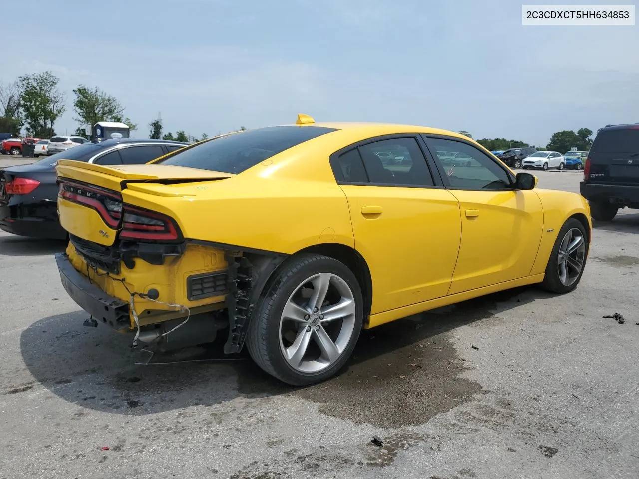 2017 Dodge Charger R/T VIN: 2C3CDXCT5HH634853 Lot: 55065874