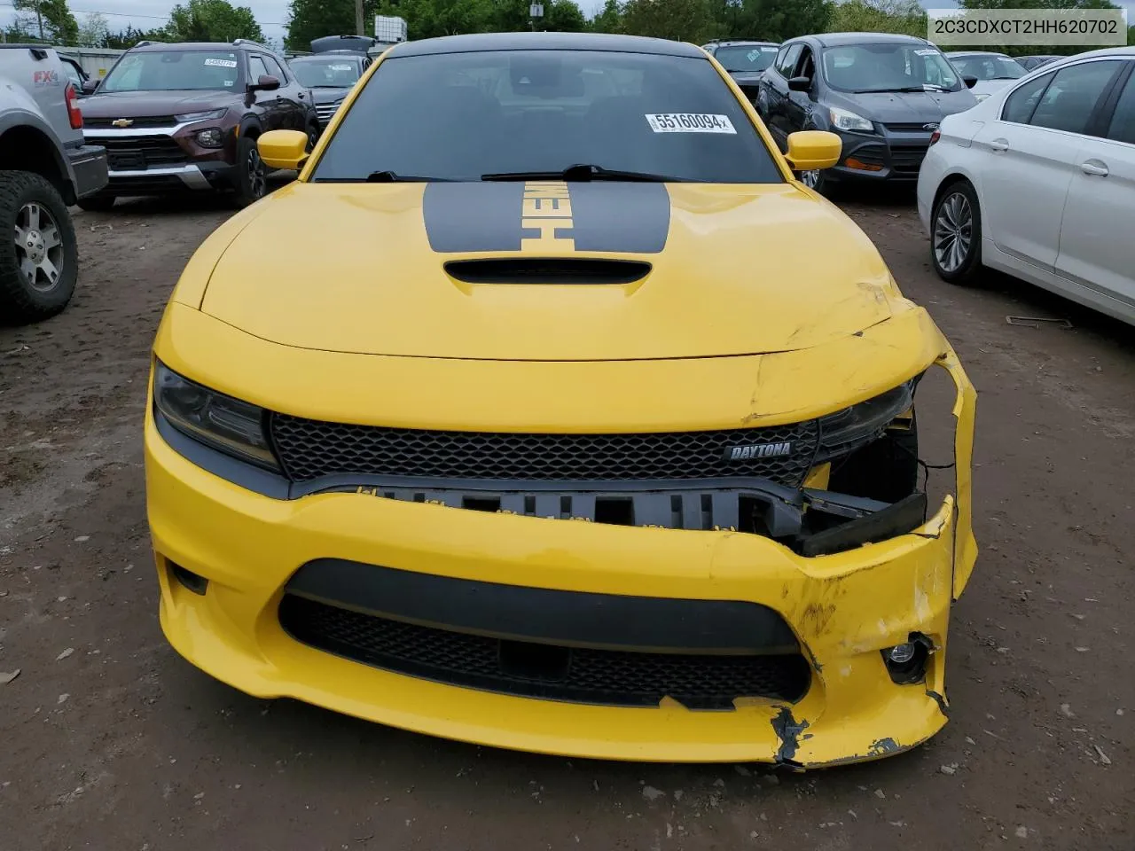 2017 Dodge Charger R/T VIN: 2C3CDXCT2HH620702 Lot: 55160094