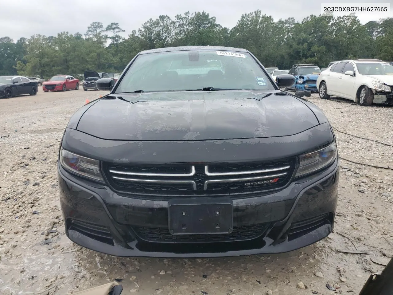 2C3CDXBG7HH627665 2017 Dodge Charger Se