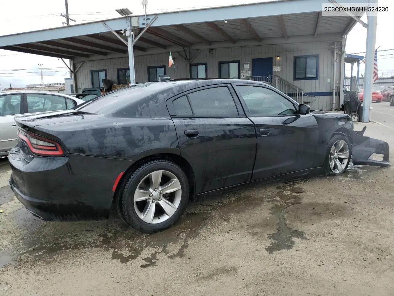 2C3CDXHG6HH524230 2017 Dodge Charger Sxt