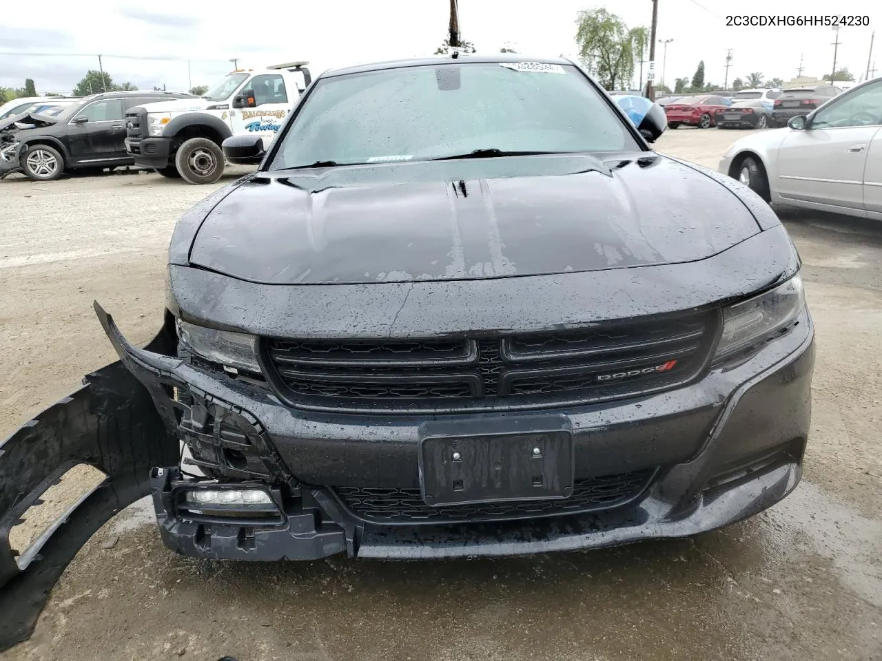 2C3CDXHG6HH524230 2017 Dodge Charger Sxt