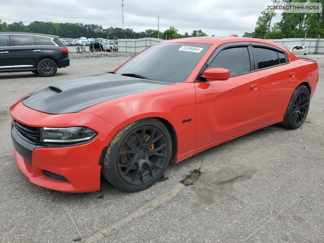 2017 Dodge Charger R/T VIN: 2C3CDXCT7HH655204 Lot: 55396864