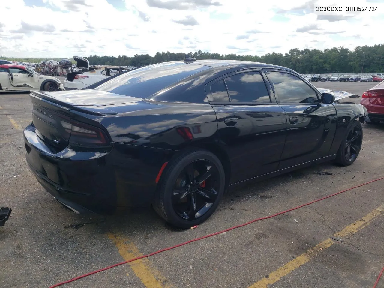 2017 Dodge Charger R/T VIN: 2C3CDXCT3HH524724 Lot: 55723814