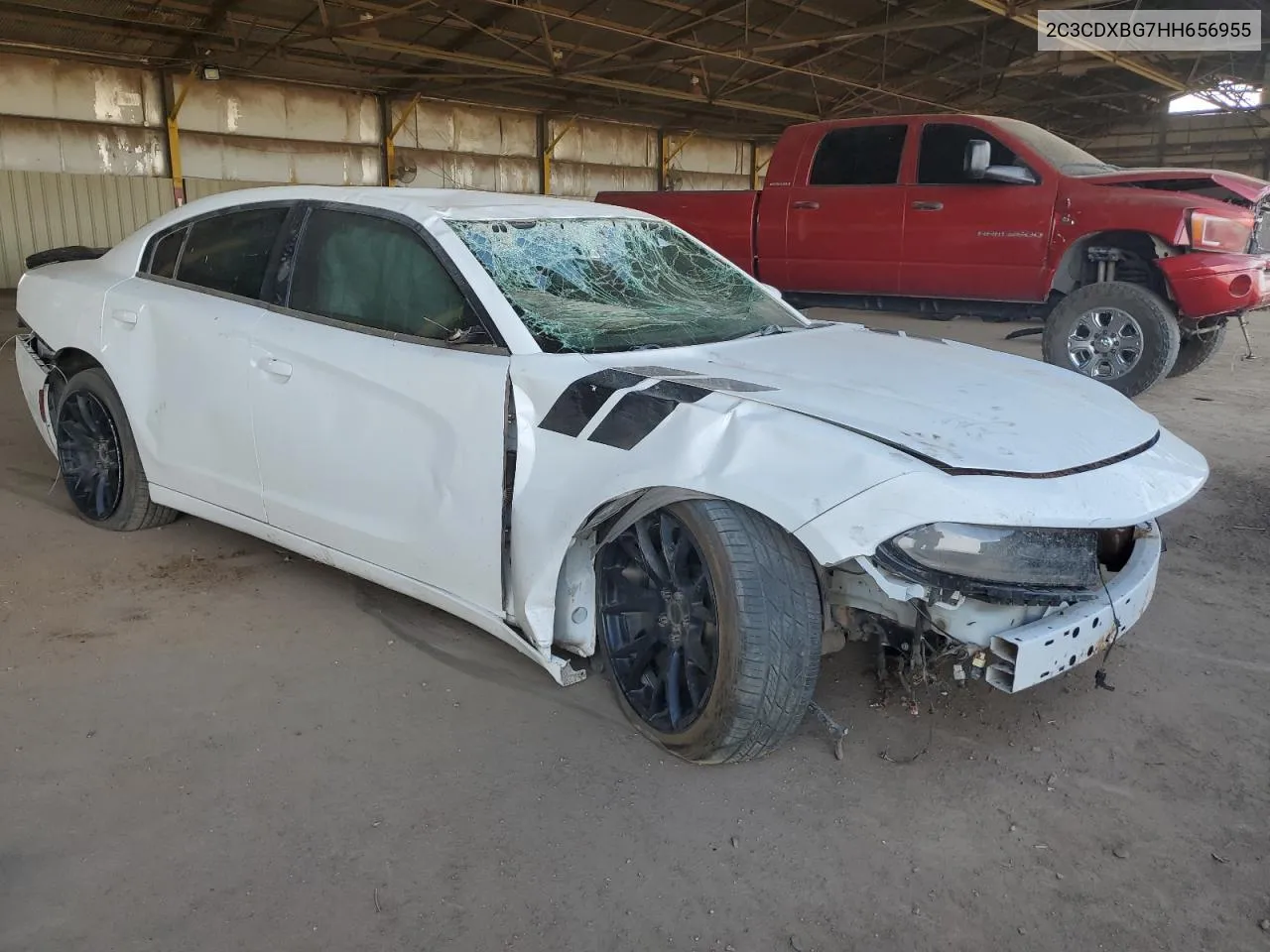 2C3CDXBG7HH656955 2017 Dodge Charger Se