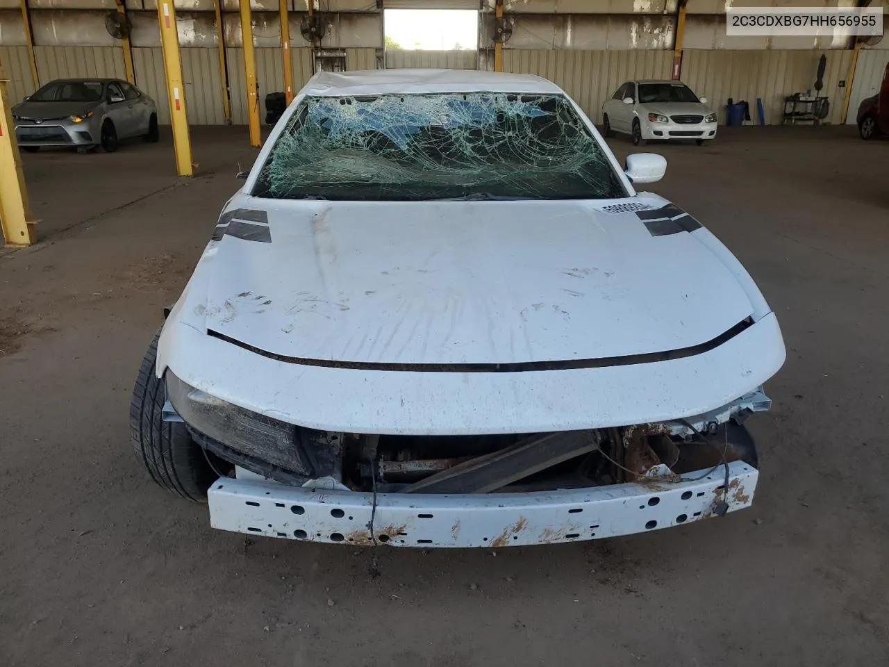 2C3CDXBG7HH656955 2017 Dodge Charger Se