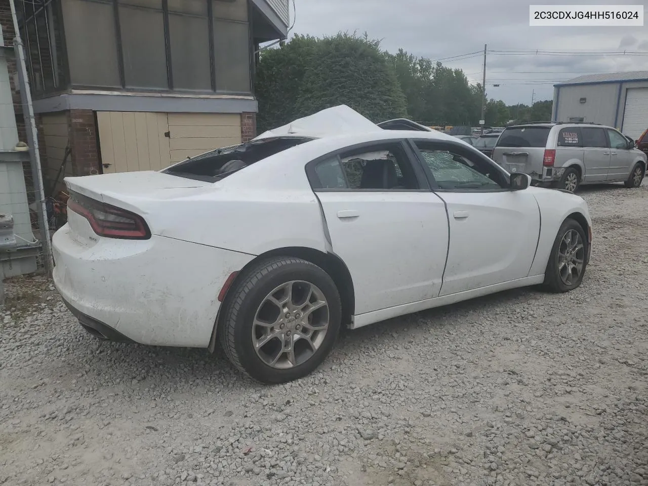 2017 Dodge Charger Sxt VIN: 2C3CDXJG4HH516024 Lot: 62860504