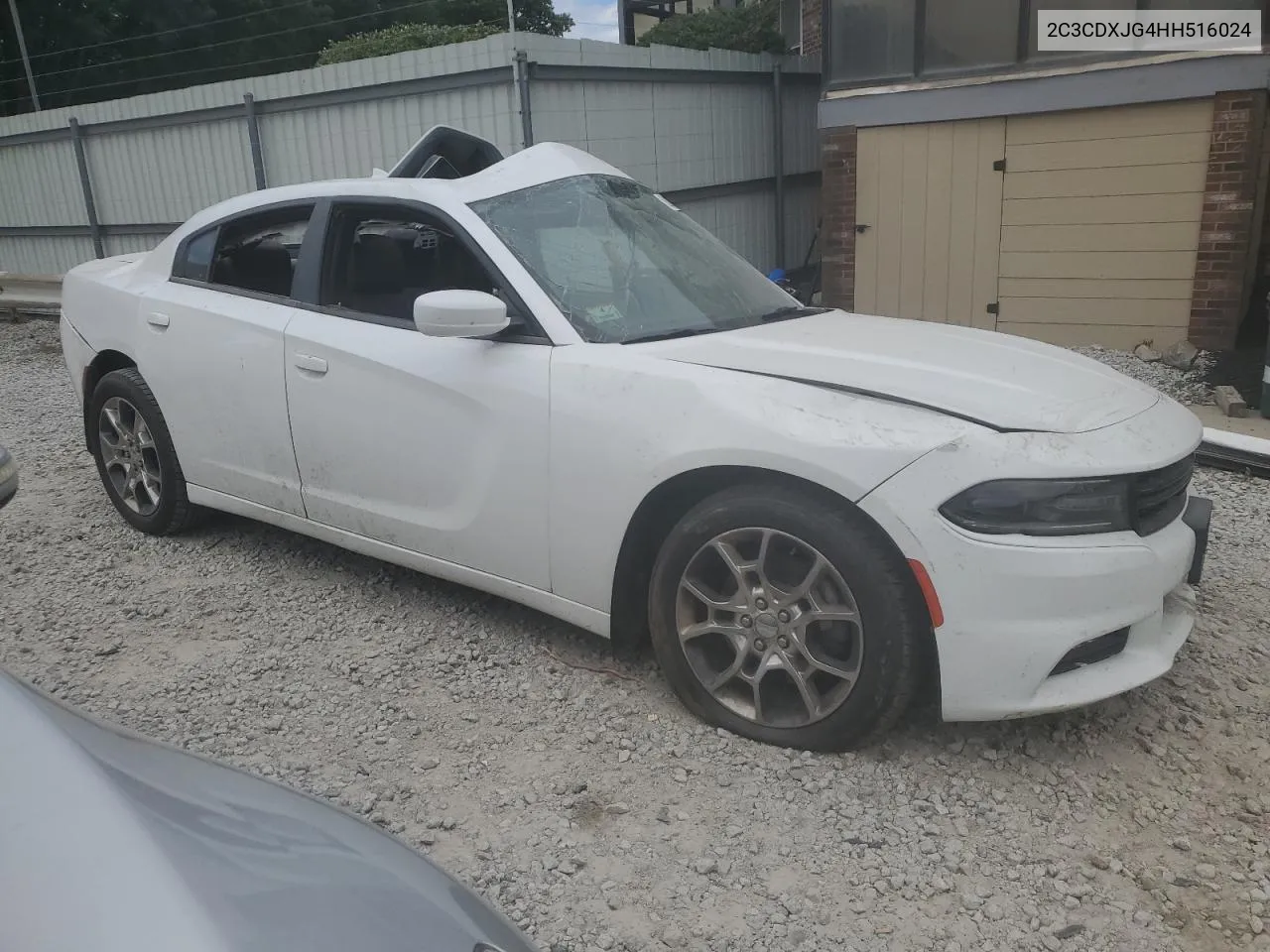 2017 Dodge Charger Sxt VIN: 2C3CDXJG4HH516024 Lot: 62860504