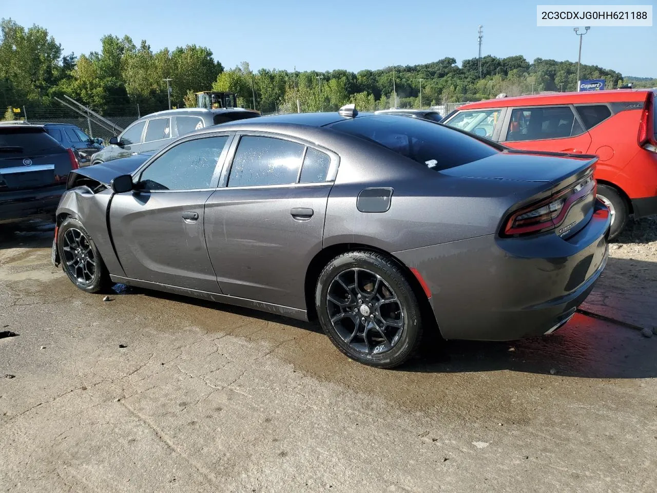 2017 Dodge Charger Sxt VIN: 2C3CDXJG0HH621188 Lot: 68129774