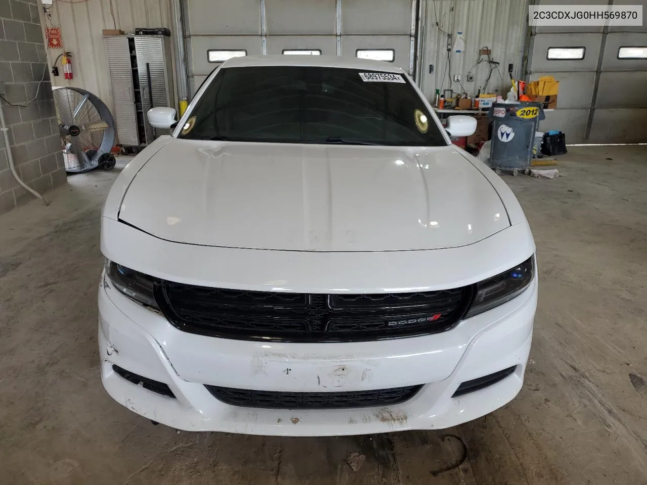 2C3CDXJG0HH569870 2017 Dodge Charger Sxt