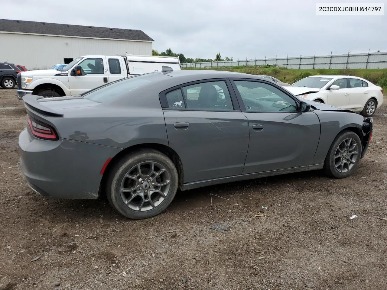 2017 Dodge Charger Sxt VIN: 2C3CDXJG8HH644797 Lot: 69021804