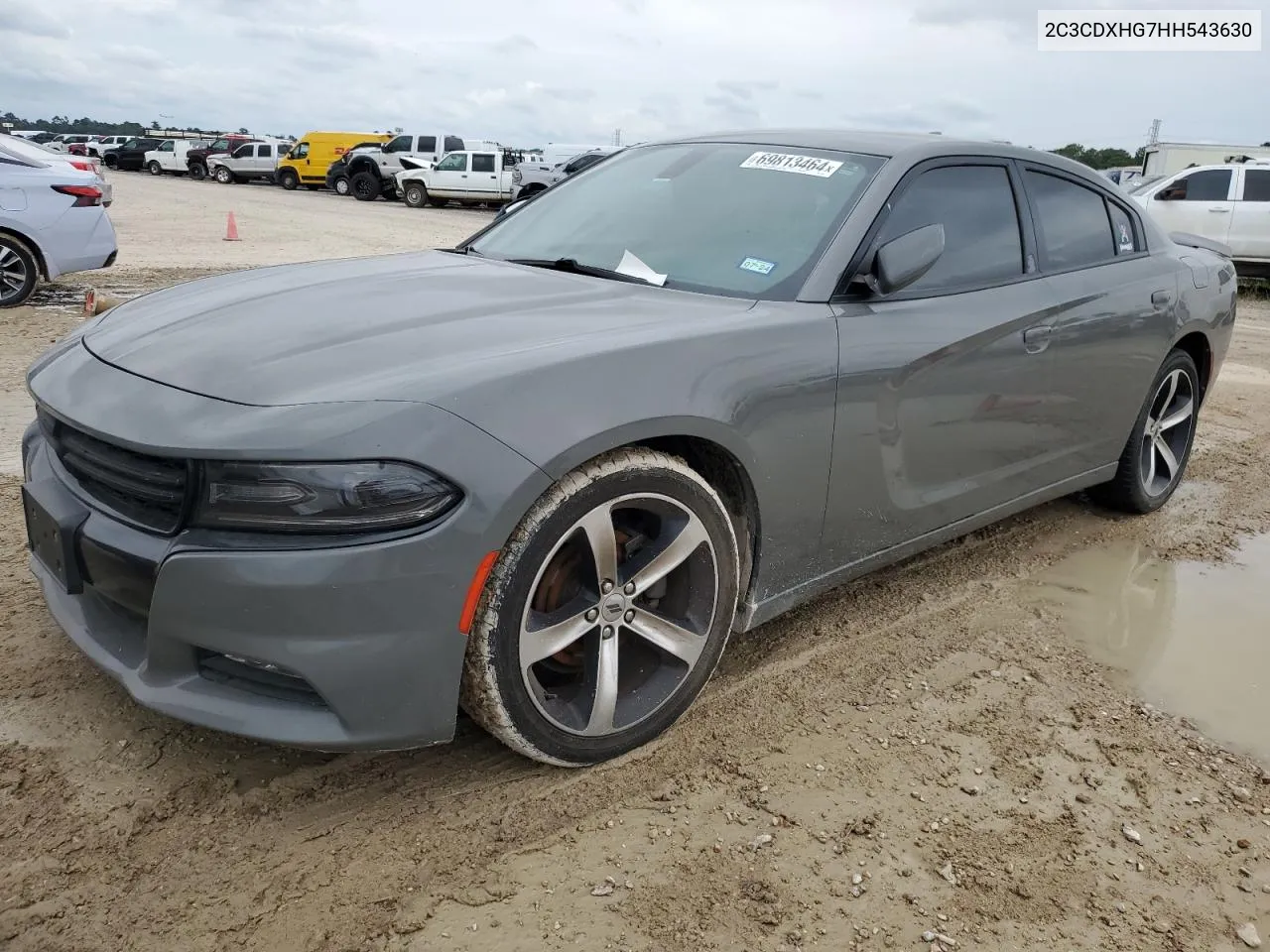 2C3CDXHG7HH543630 2017 Dodge Charger Sxt