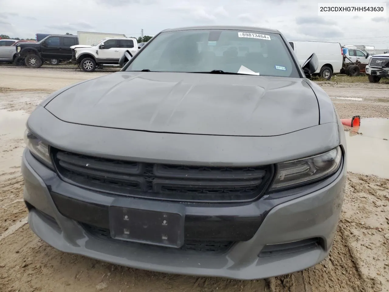 2C3CDXHG7HH543630 2017 Dodge Charger Sxt