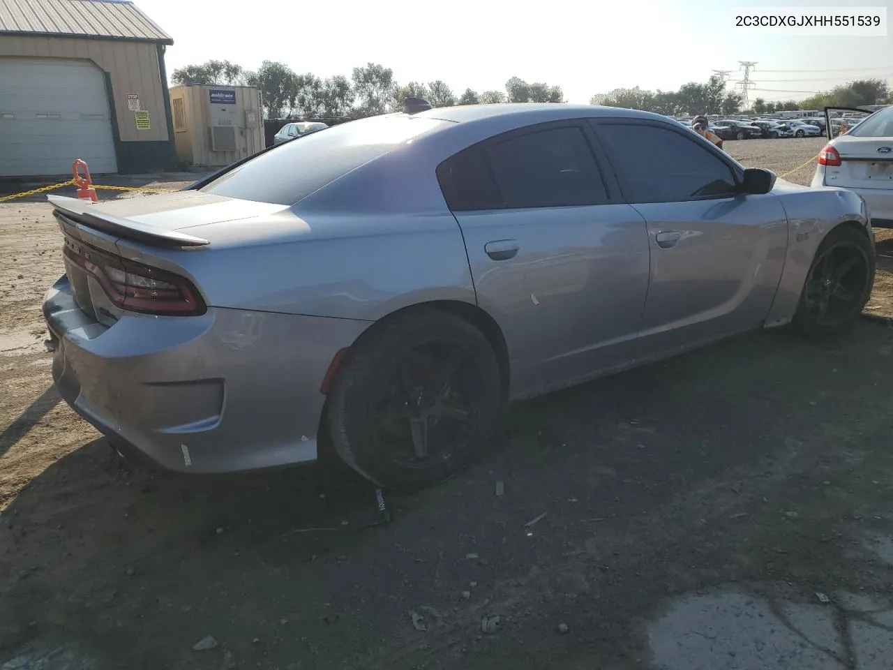 2C3CDXGJXHH551539 2017 Dodge Charger R/T 392