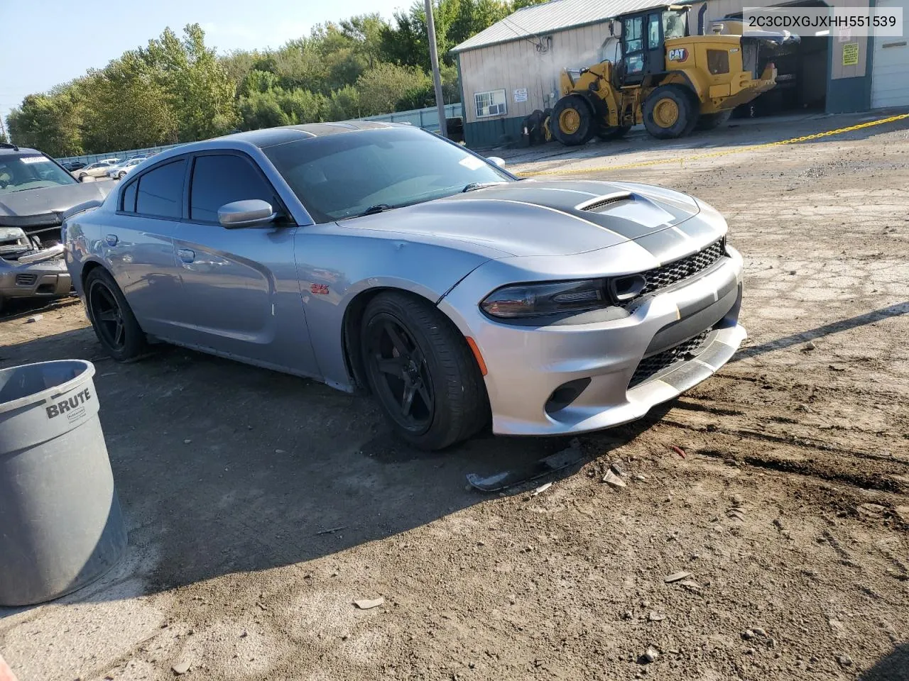 2C3CDXGJXHH551539 2017 Dodge Charger R/T 392