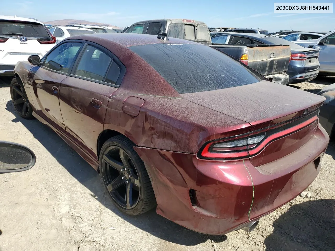 2C3CDXGJ8HH543441 2017 Dodge Charger R/T 392