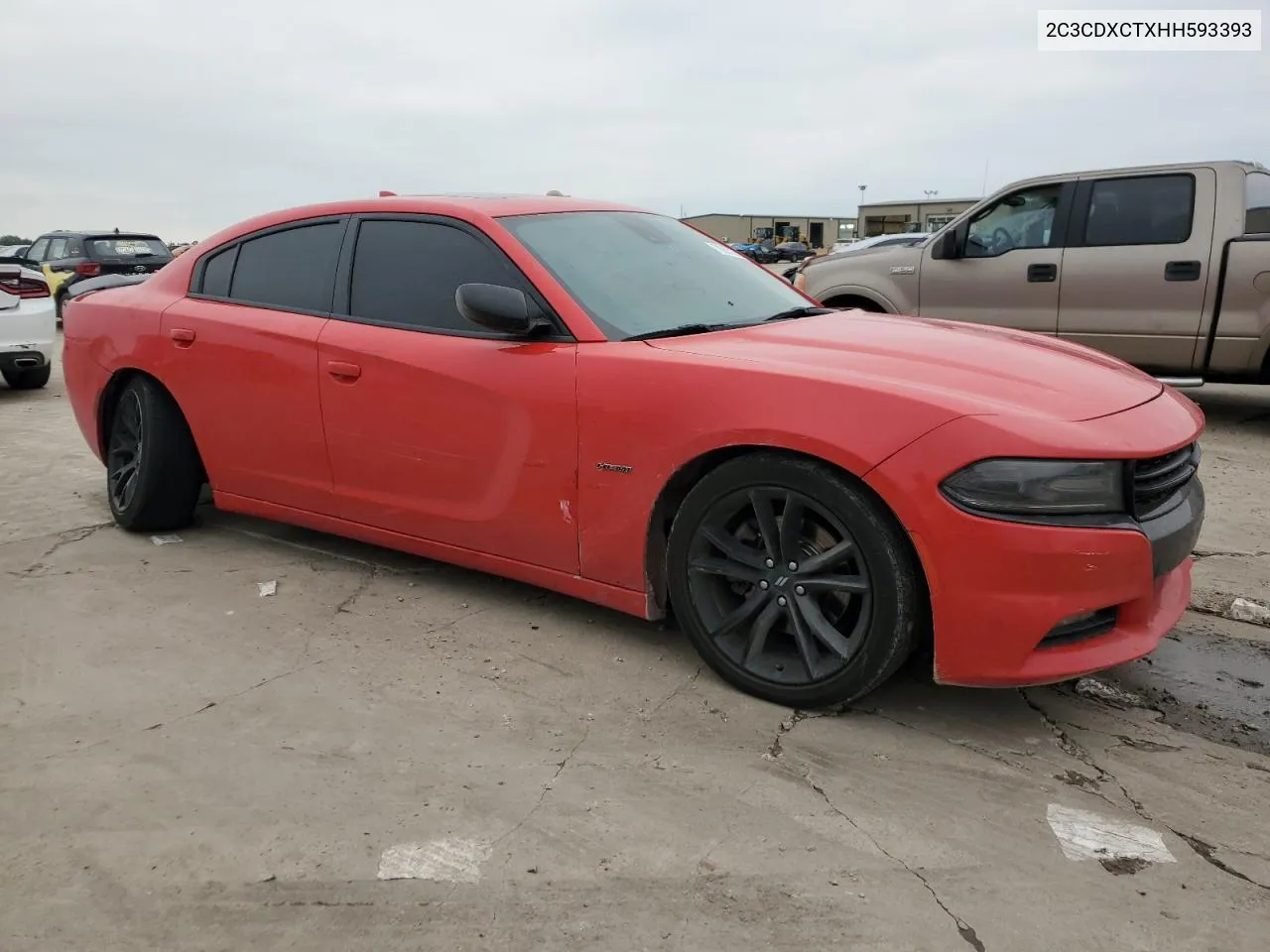 2017 Dodge Charger R/T VIN: 2C3CDXCTXHH593393 Lot: 70091184