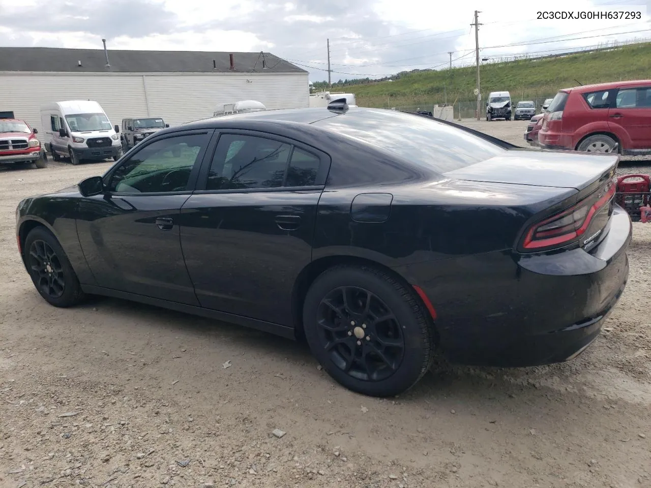 2017 Dodge Charger Sxt VIN: 2C3CDXJG0HH637293 Lot: 70322334