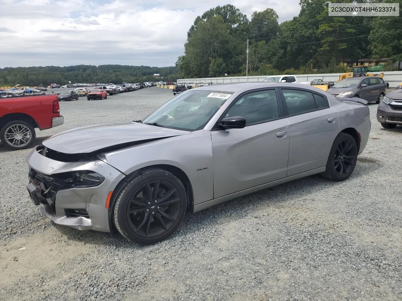 2017 Dodge Charger R/T VIN: 2C3CDXCT4HH623374 Lot: 70371684