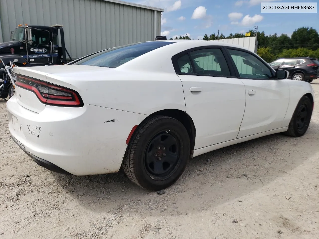 2C3CDXAG0HH668687 2017 Dodge Charger Police