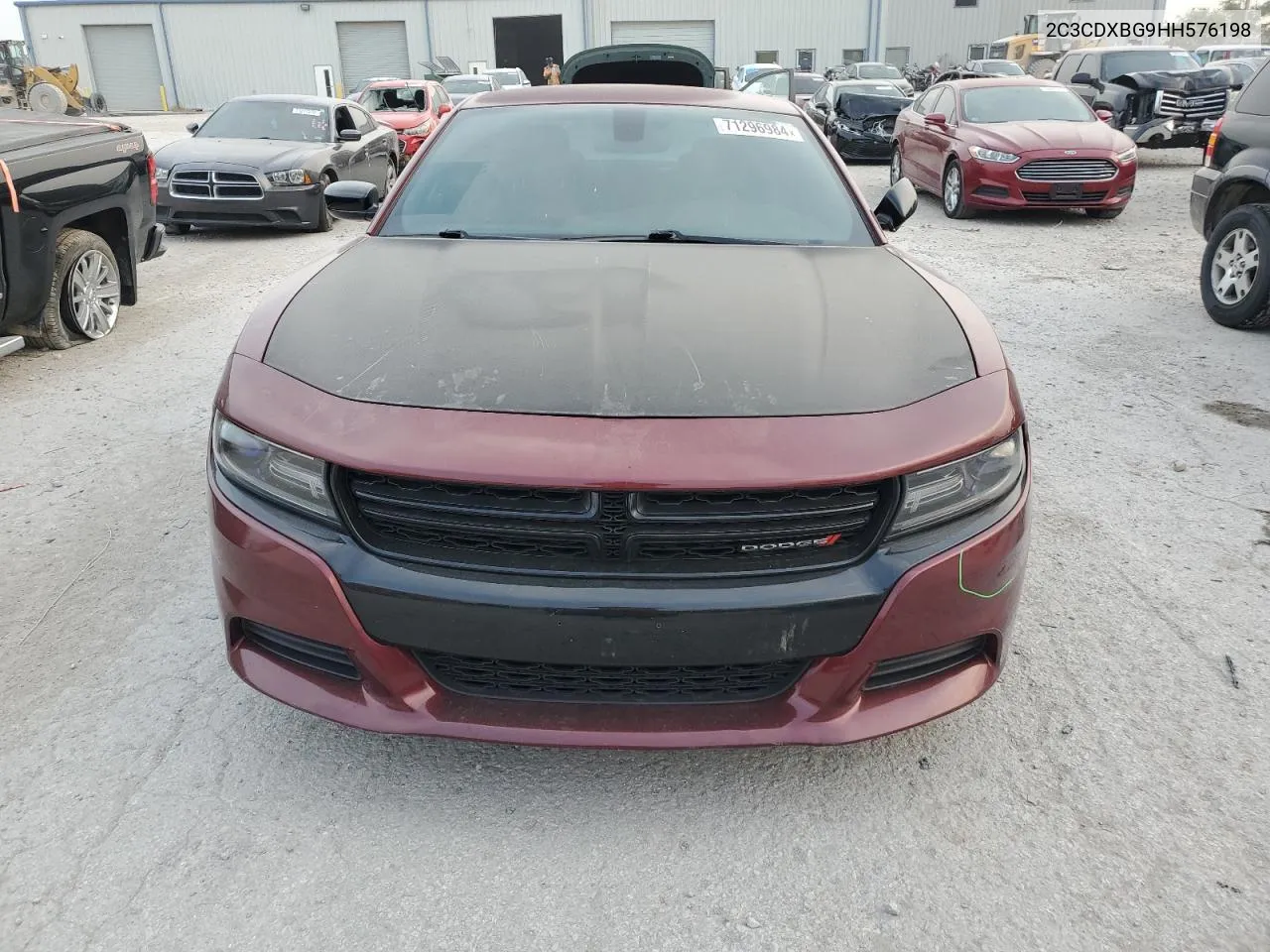 2C3CDXBG9HH576198 2017 Dodge Charger Se