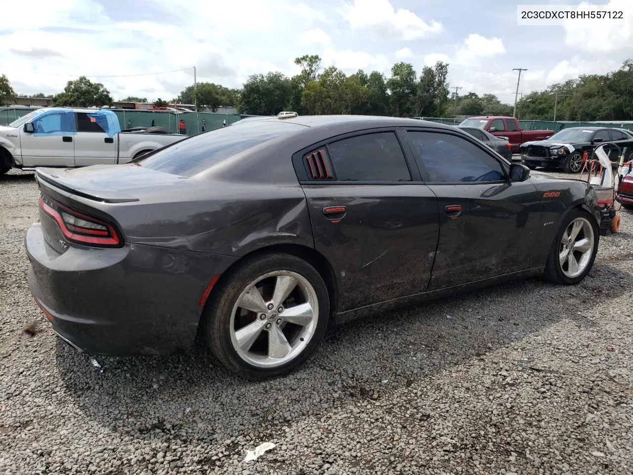 2017 Dodge Charger R/T VIN: 2C3CDXCT8HH557122 Lot: 71551304